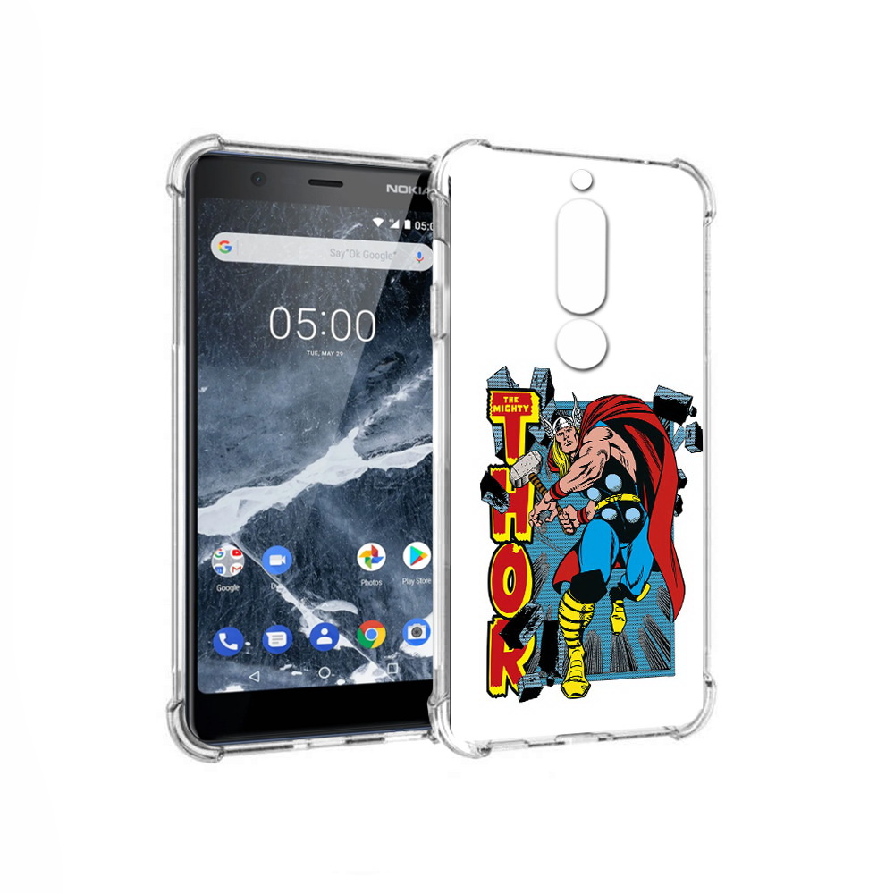 Чехол MyPads Tocco для Nokia 5.1 тор комикс (PT114144.121.645)