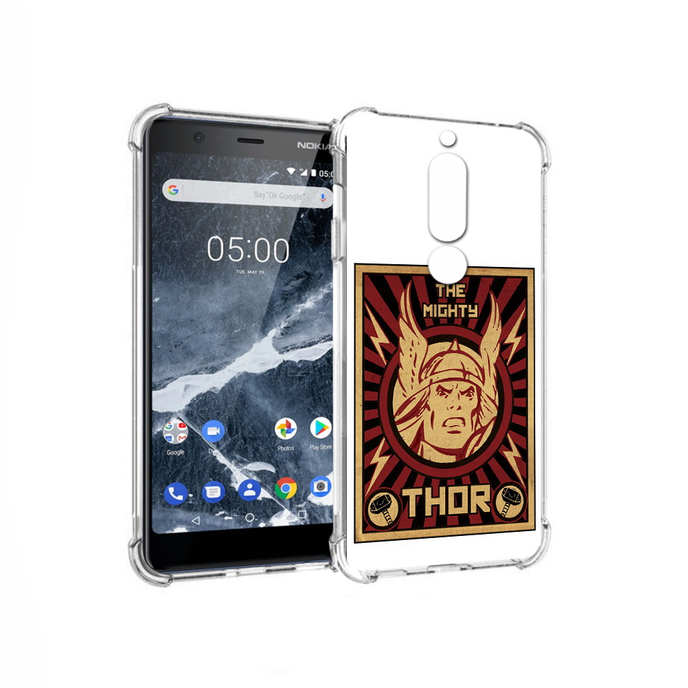 

Чехол MyPads Tocco для Nokia 5.1 тор лицо (PT114144.121.646), Прозрачный, Tocco