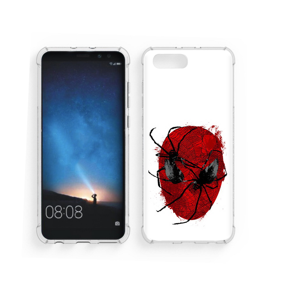 

Чехол MyPads Tocco для Honor V10 человек паук (PT98539.62.673), Прозрачный, Tocco