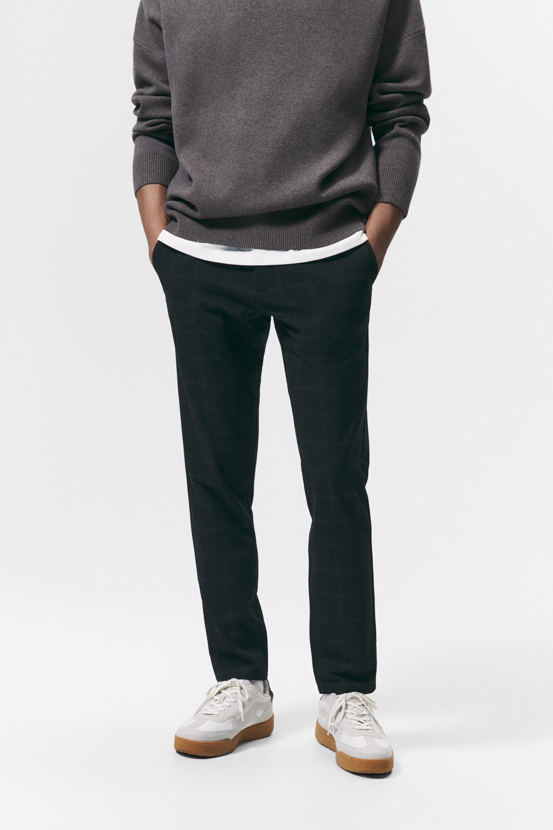 

Брюки мужские ZARA 06917440 черные XL (доставка из-за рубежа), 06917440