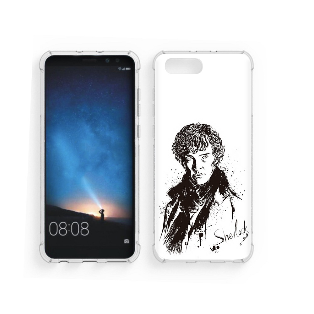 

Чехол MyPads Tocco для Honor V10 шерлок холмс портрет (PT98539.62.698), Прозрачный, Tocco
