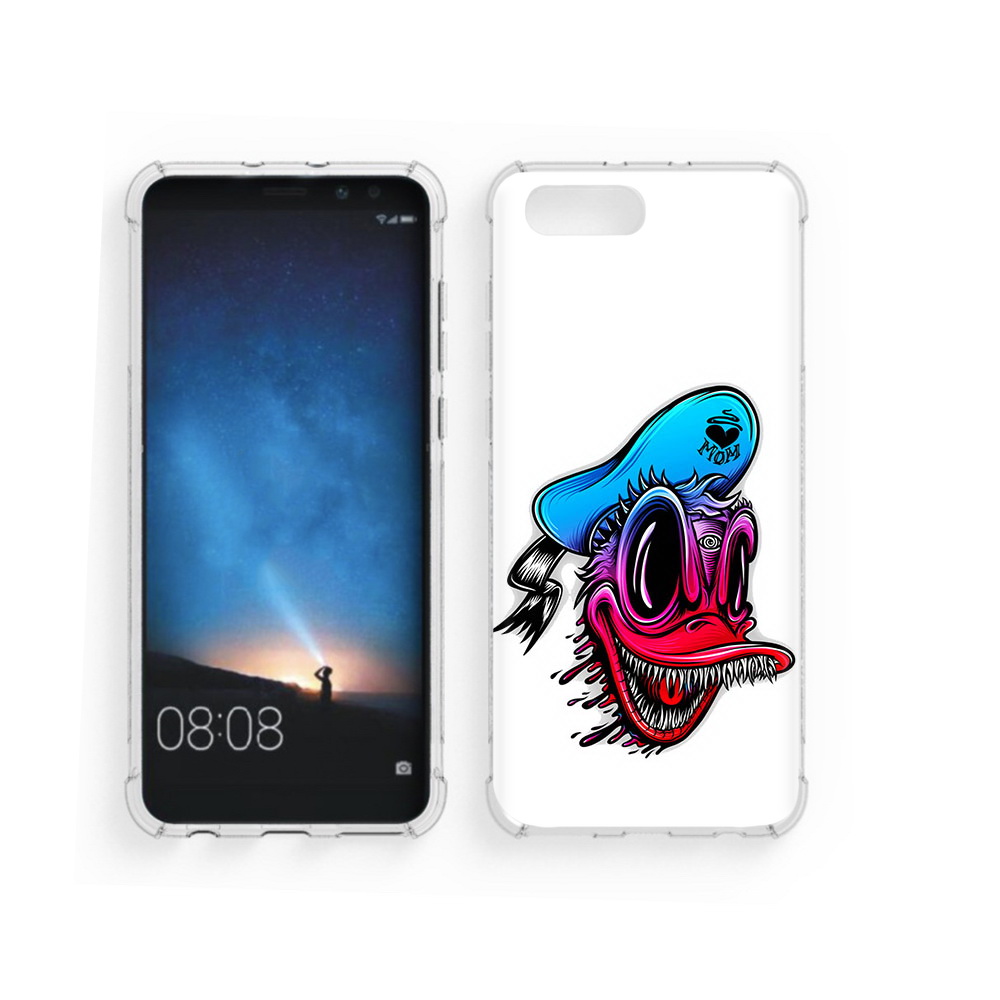 

Чехол MyPads Tocco для Honor V10 Дональд (PT98539.62.71), Прозрачный, Tocco