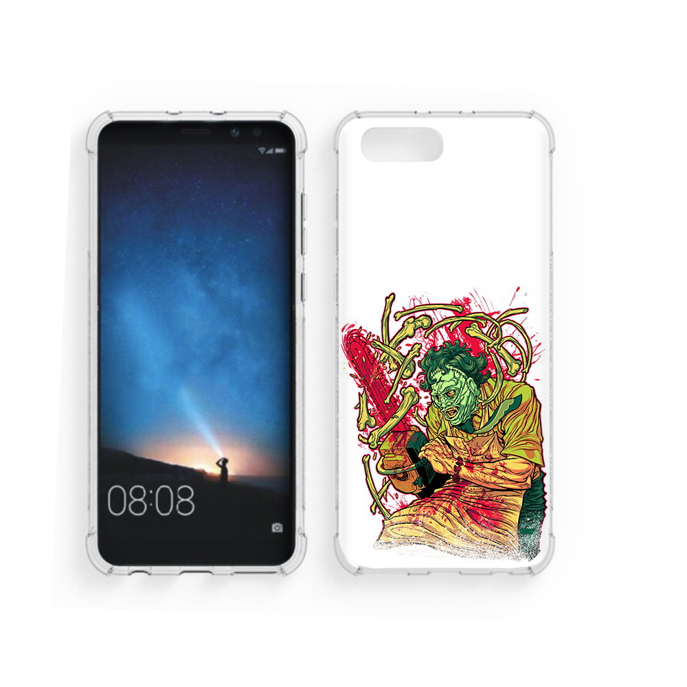 

Чехол MyPads Tocco для Honor V10 яркий мясник (PT98539.62.711), Прозрачный, Tocco