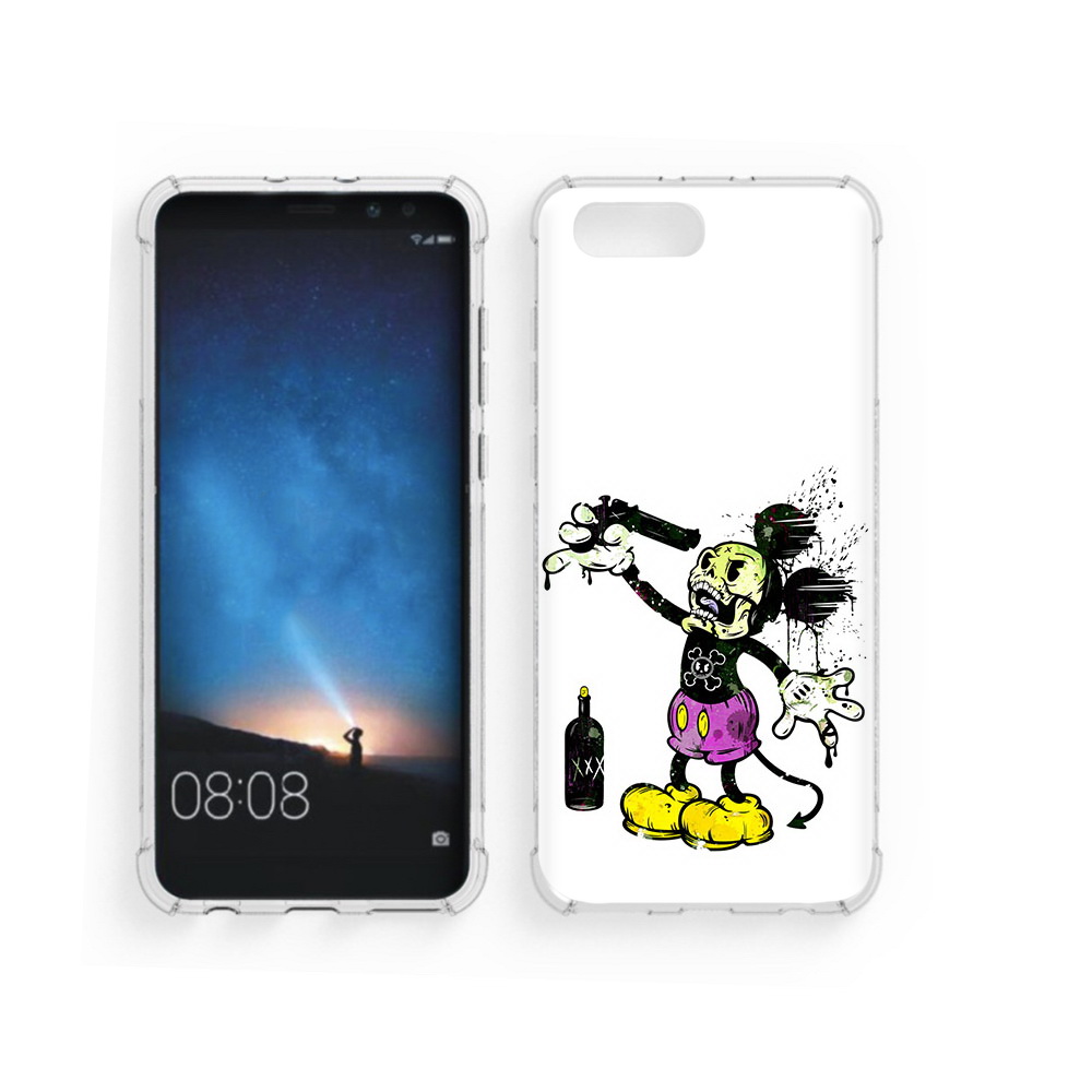 

Чехол MyPads Tocco для Honor V10 Драг Микки (PT98539.62.73), Прозрачный, Tocco