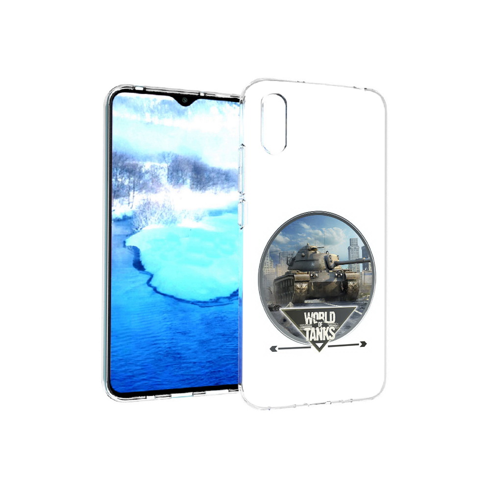 Чехол MyPads Tocco для Xiaomi Redmi 9A Мир танков (PT151022.270.119)