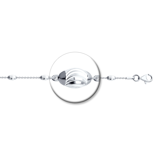 

Колье из серебра 50 см Yahont 125129, 125129