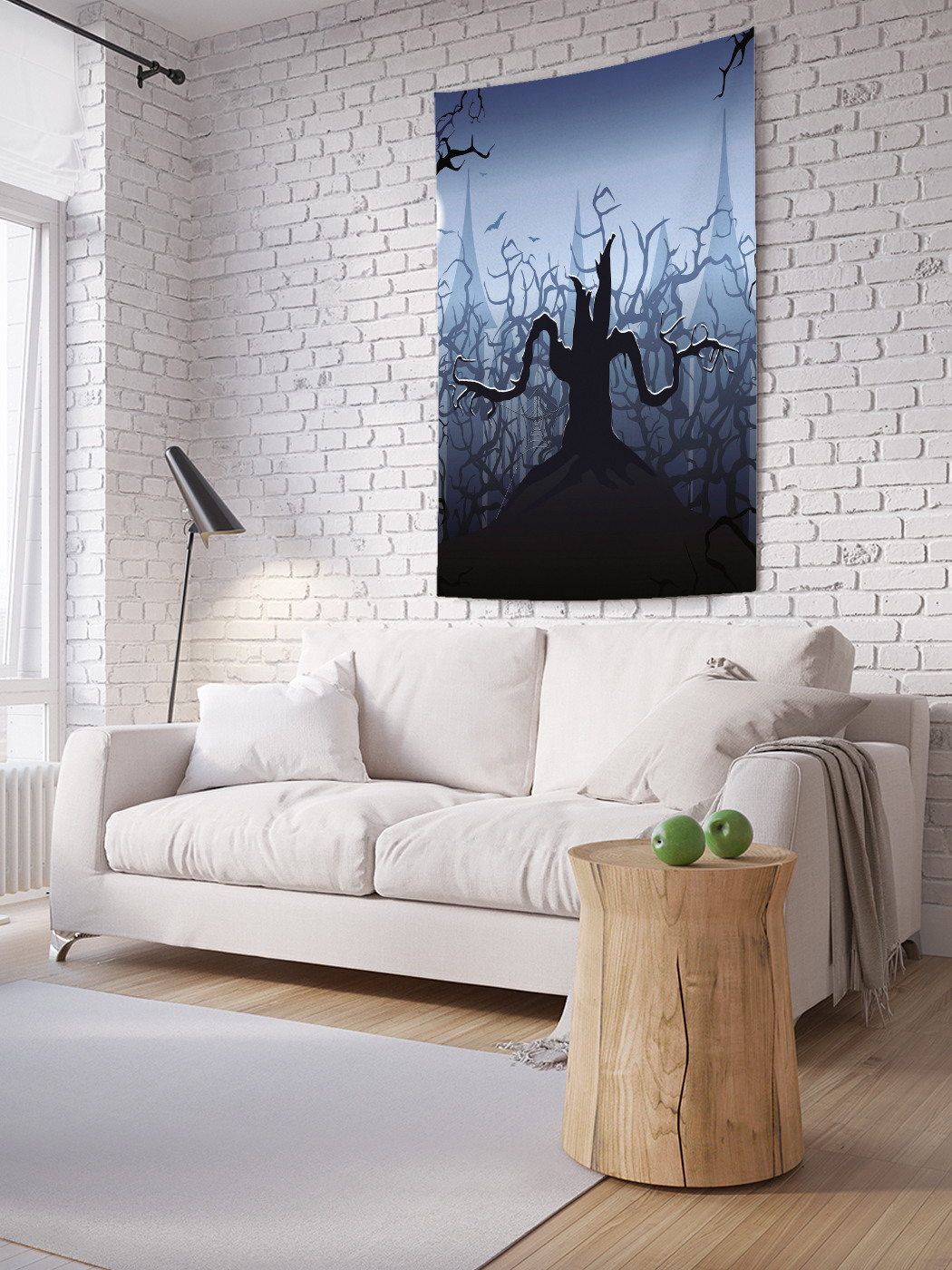 

Вертикальное фотопанно на стену JoyArty Ночное царство 150x200 см, Ночное царство
