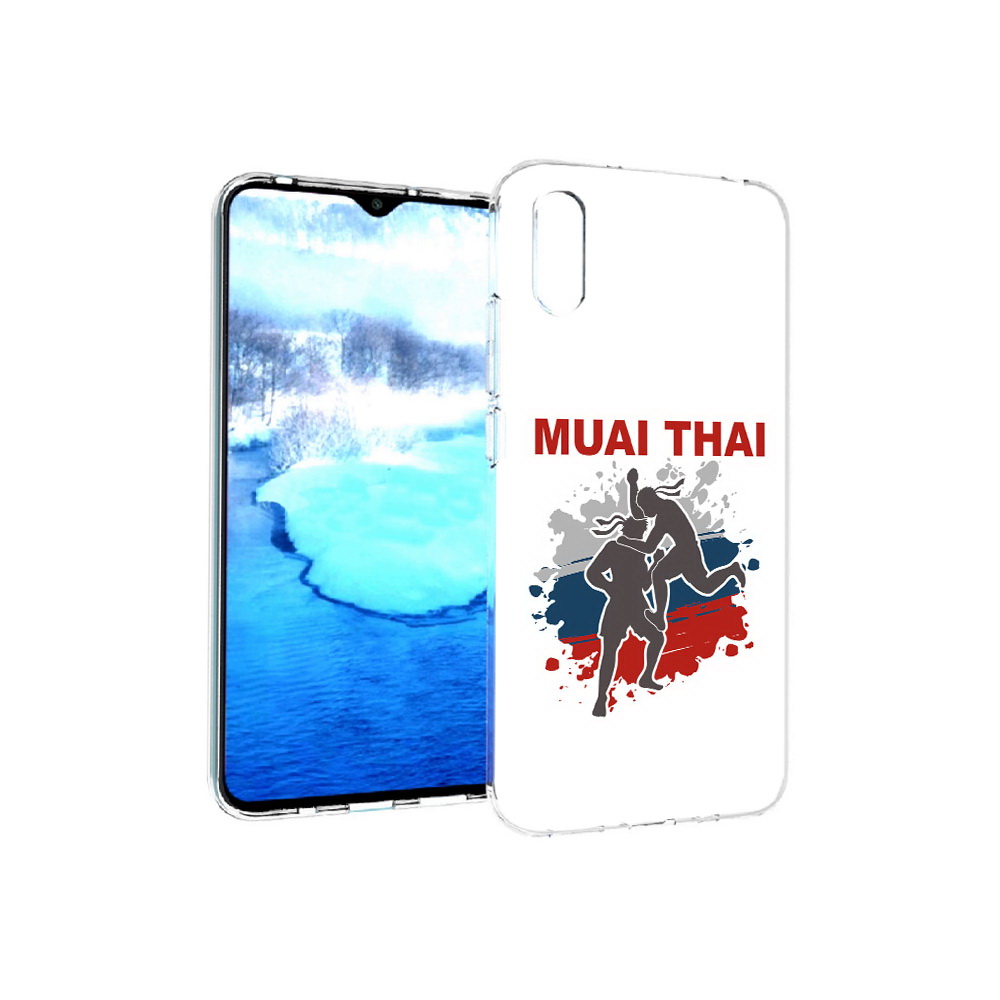 

Чехол MyPads Tocco для Xiaomi Redmi 9A Муайтай (PT151022.270.123), Прозрачный, Tocco