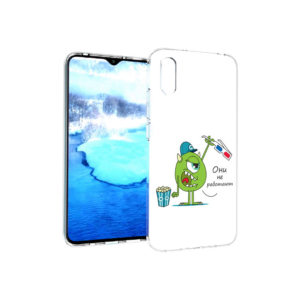 

Чехол MyPads Tocco для Xiaomi Redmi 9A Очки не работают (PT151022.270.129), Прозрачный, Tocco