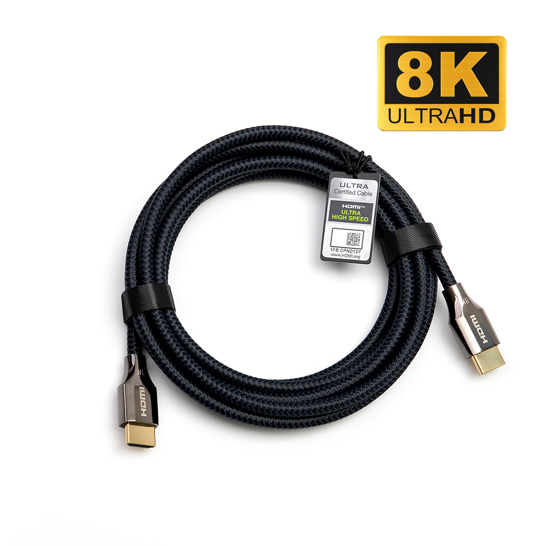 Кабель Dune HD HDMI - HDMI, 2м черный (HDMI 8K 2м)