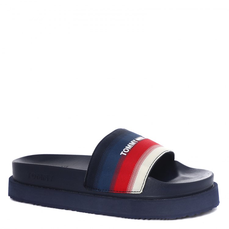 

Шлепанцы женские Tommy Jeans EN0EN00985_2349497 синие 41 EU
