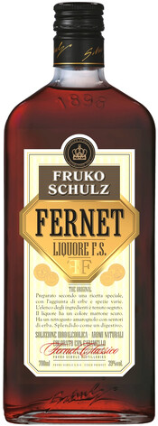 

Ликер Fruko Schulz Fernet 39% 0,7 л