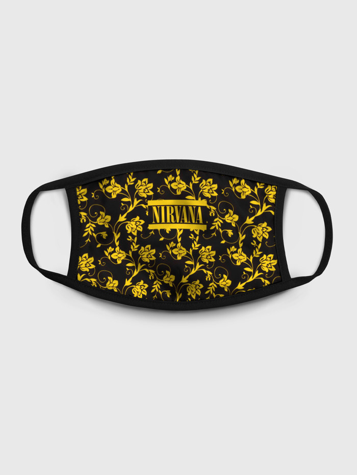 

Многоразовая маска унисекс Burnettie Nirvana Узоры, Разноцветный, Nirvana Узоры