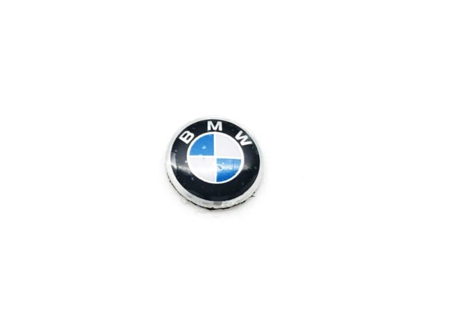 

Эмблема наклейка на ключ для BMW 11 мм. 1 шт., Черный