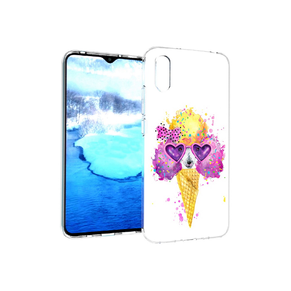

Чехол MyPads Tocco для Xiaomi Redmi 9A Рожок (PT151022.270.146), Прозрачный, Tocco