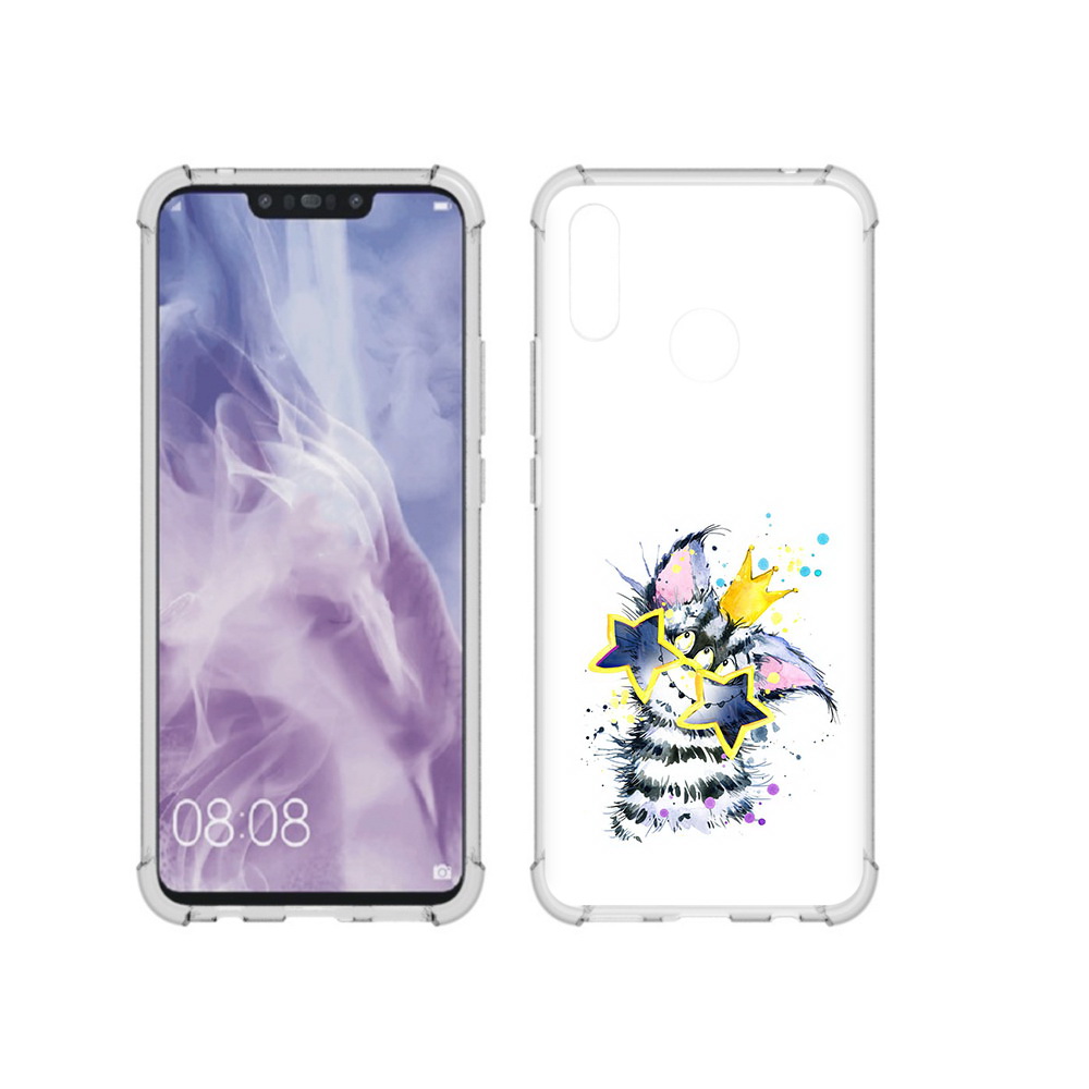 

Чехол MyPads Tocco для Huawei Nova 3i Мартовский Нуся (PT227100.63.114), Прозрачный, Tocco