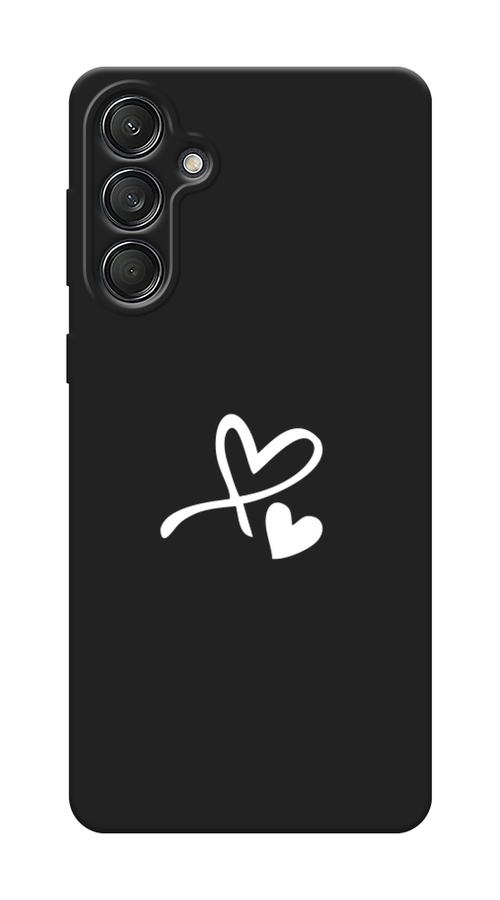 

Чехол Awog 2109652-1 для Samsung Galaxy M55 "Сердечко минимализм", Белый, 2109652-1