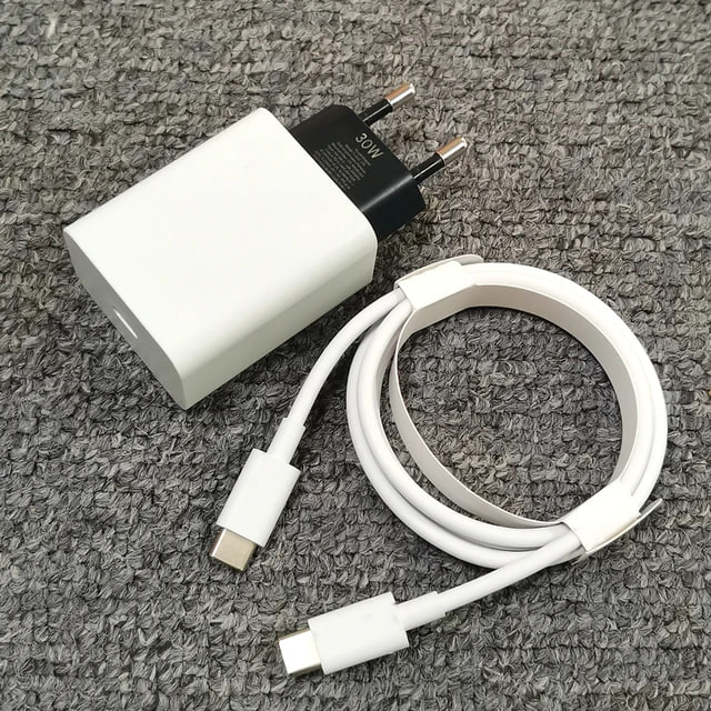 Сетевое зарядное устройство Google, 30W USB-C + кабель GLE6S