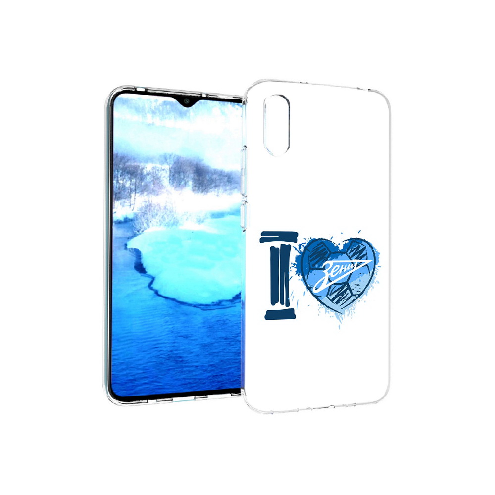 

Чехол MyPads Tocco для Xiaomi Redmi 9A ФК я люблю зенит (PT151022.270.186), Прозрачный, Tocco