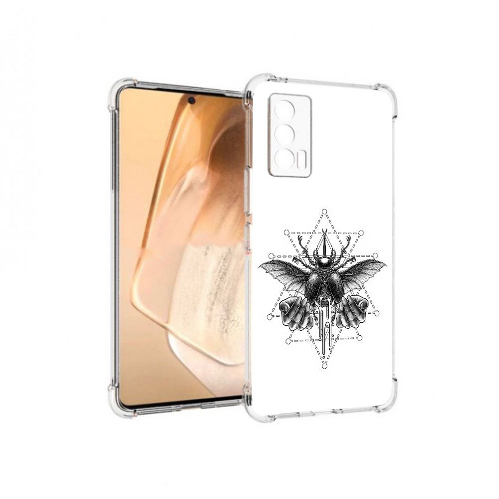 

Чехол MyPads Tocco для Vivo iQOO Neo 5 скарабей (PT226960.398.601), Прозрачный, Tocco