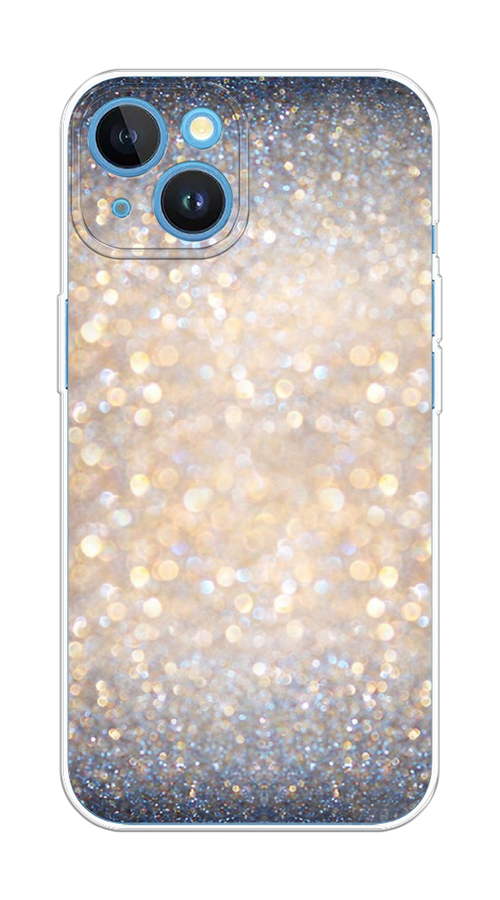 

Чехол на Apple iPhone 15 "Мерцание рисунок", Желтый;серый, 15550-1