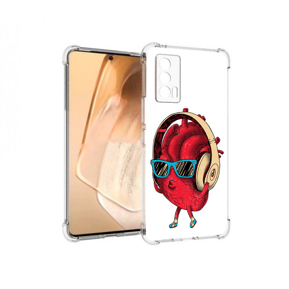 

Чехол MyPads Tocco для Vivo iQOO Neo 5 слушай сердце (PT226960.398.609), Прозрачный, Tocco