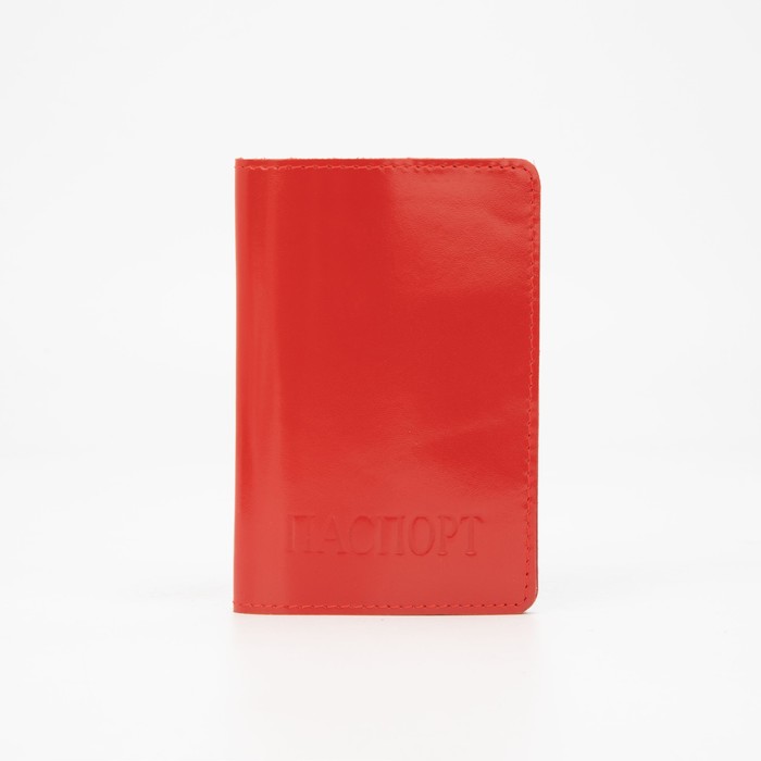 Обложка для паспорта женская TEXTURA 5069287 красная