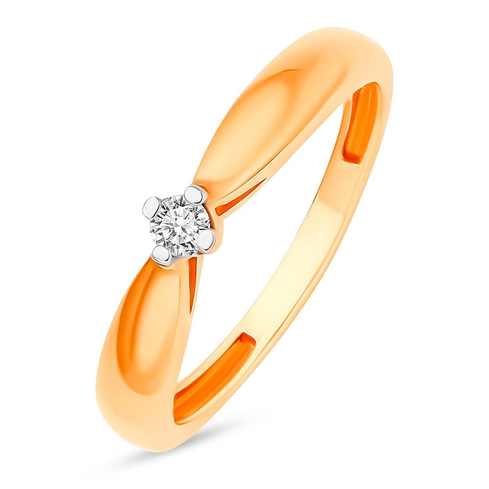 

Кольцо из золота р. , 585Gold 101012827, бриллиант, 101012827