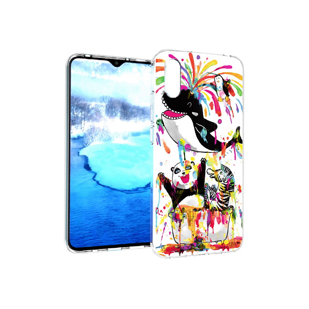 

Чехол MyPads Tocco для Xiaomi Redmi 9A Хиппи кит (PT151022.270.191), Прозрачный, Tocco
