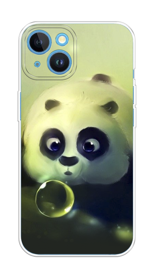 

Чехол на Apple iPhone 15 "Малыш панды", Зеленый;черный;серый, 15550-1