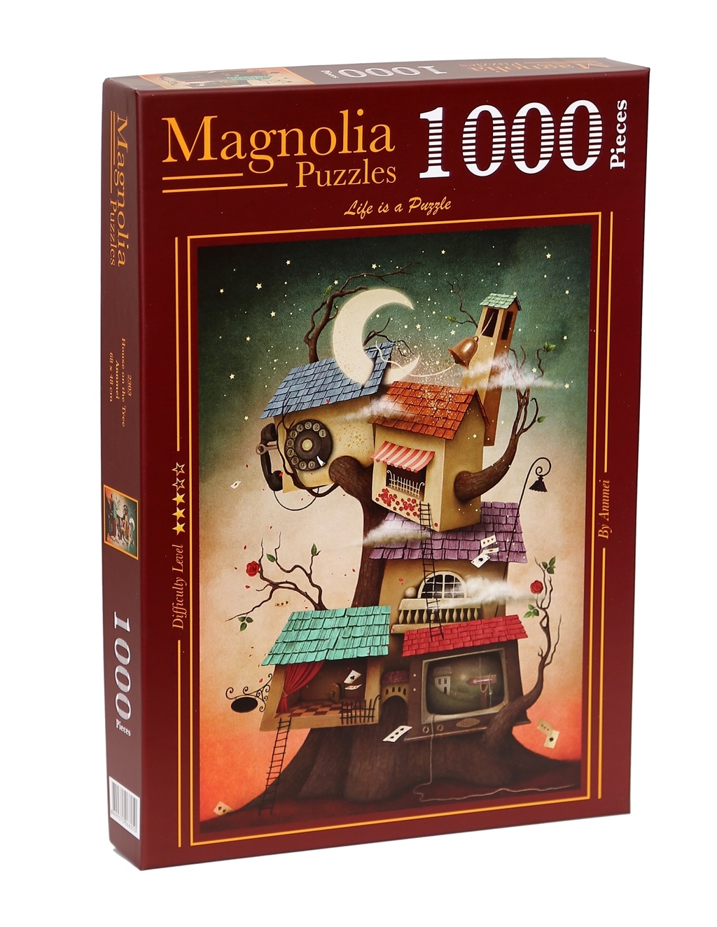 

Пазл Magnolia 1000 дет Дом на дереве, MGMei