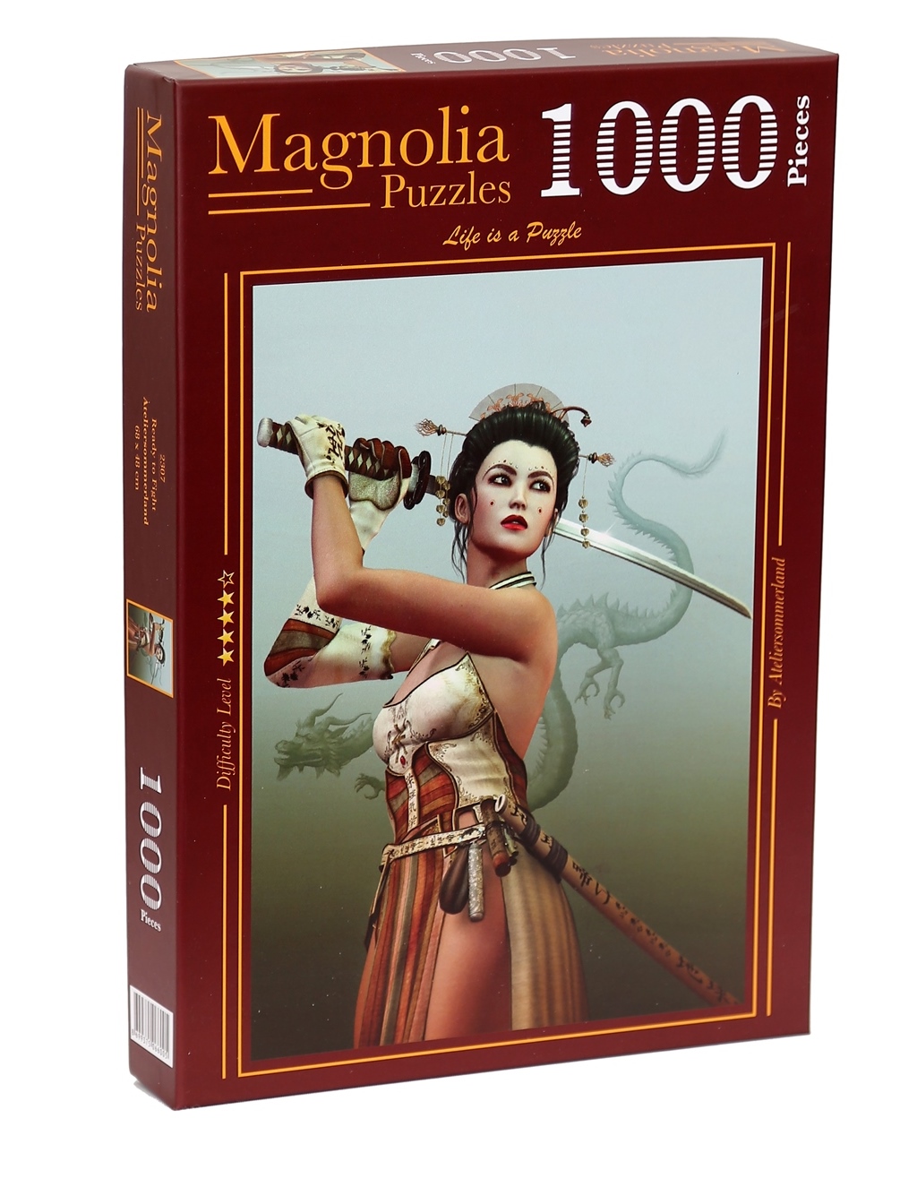 

Пазл Magnolia 1000 дет Готова сражаться, MG1000