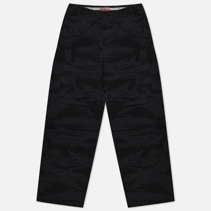 

Мужские брюки maharishi Tigerstripe Loose Cargo чёрный, Размер L, Черный, Tigerstripe Loose Cargo