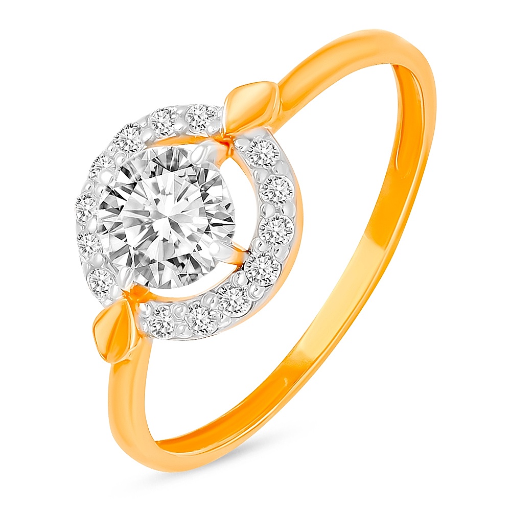 

Кольцо из золота р.  585Gold 399000219, фианит, 399000219