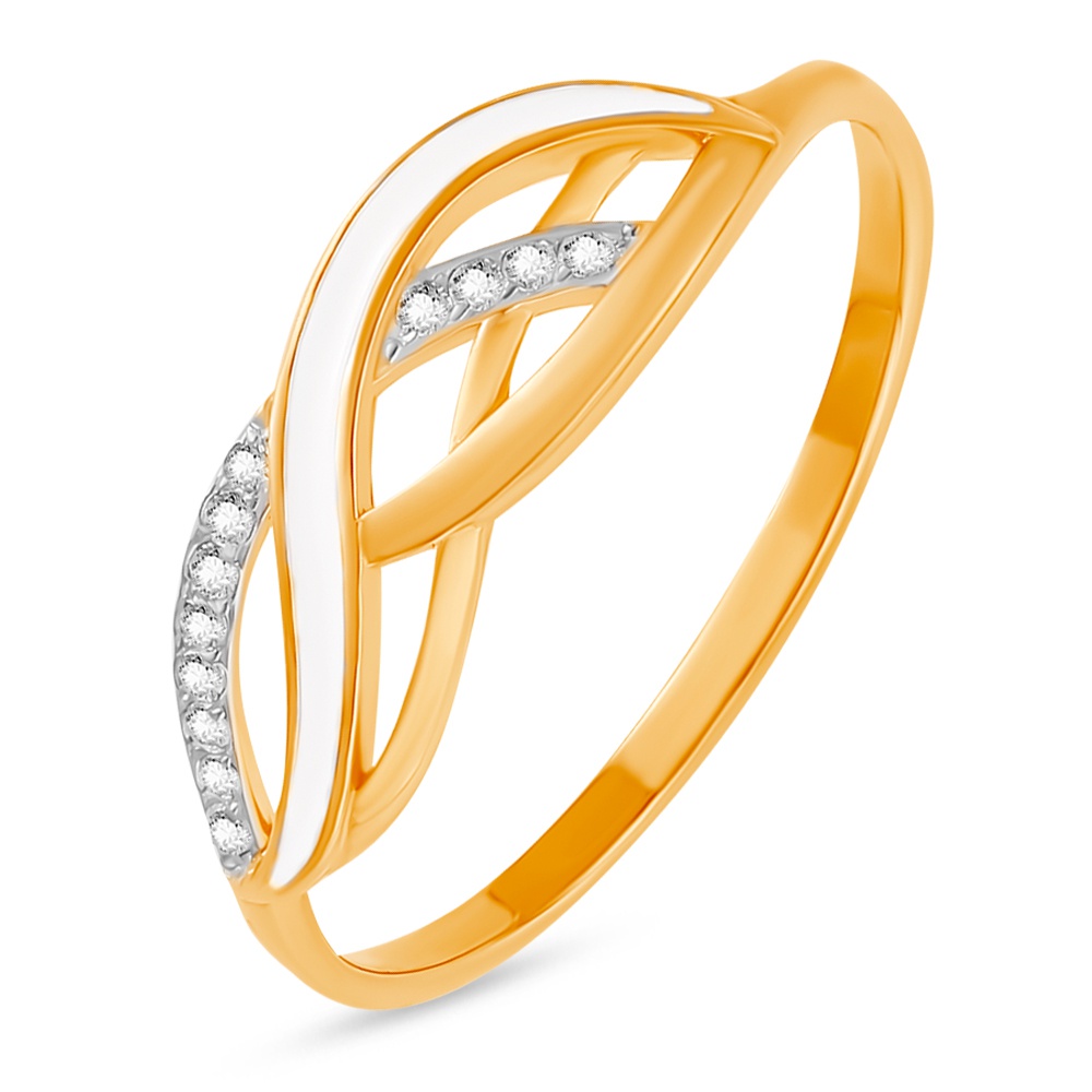 

Кольцо из красного золота с фианитом р. , 585Gold 399000027, 399000027