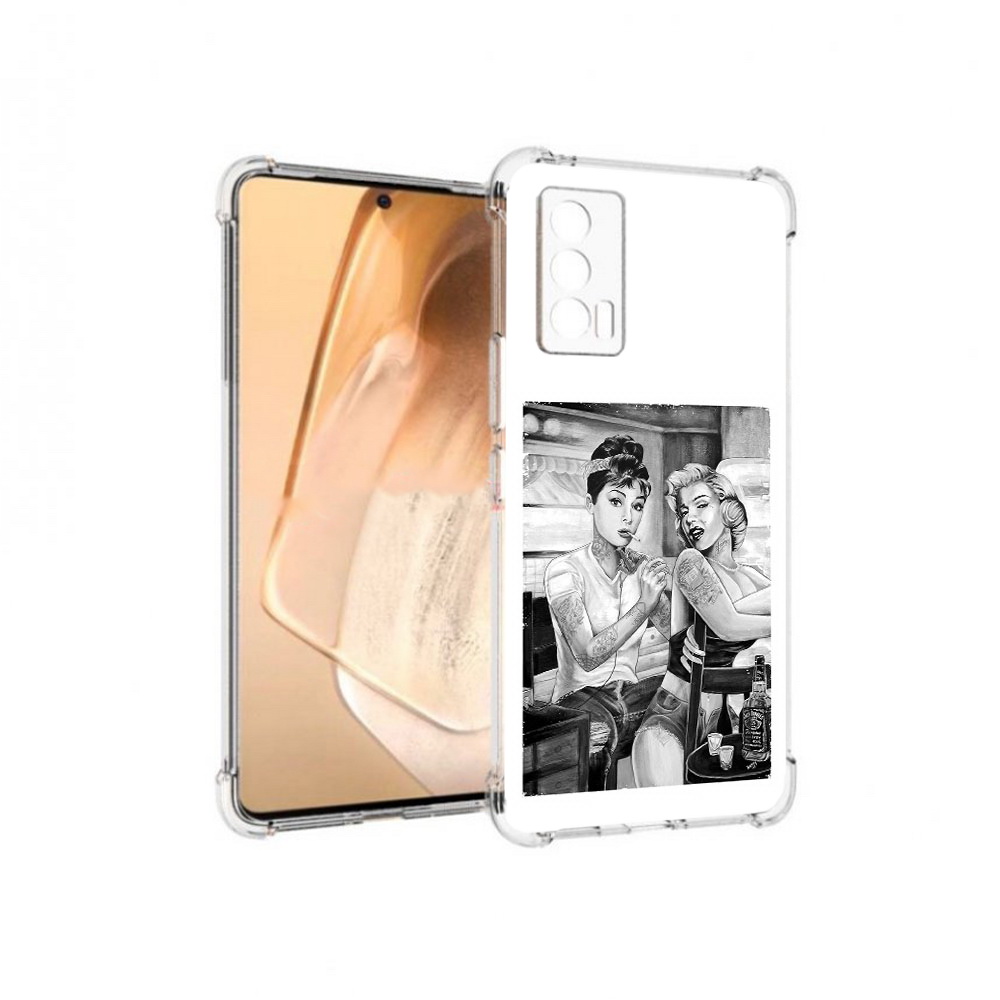 

Чехол MyPads Tocco для Vivo iQOO Neo 5 тату мастер (PT226960.398.637), Прозрачный, Tocco