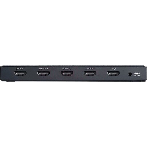 фото Сплиттер ugreen cm187 (50708) hdmi 2.0 splitter 1-in 4-out 5v 2a