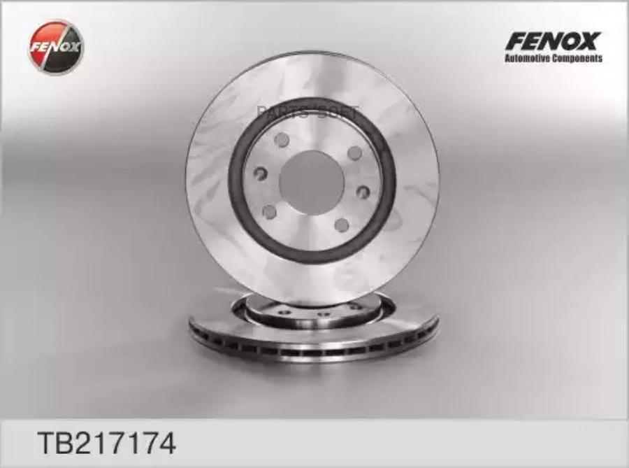 

Диск тормозной citroen berlingo 96-08, xantia 93-, xsara 97-00, z fenox tb217174