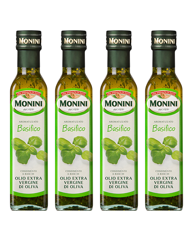 

Масло оливковое Monini Экстра Вирджин Базилик 0,25 л - 4 шт