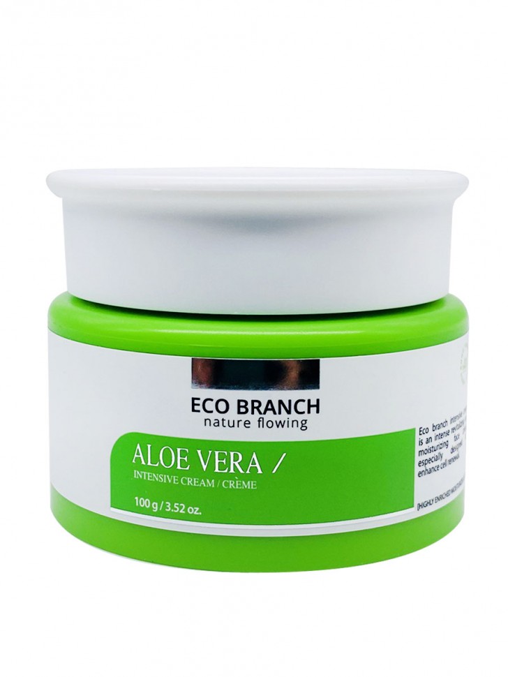 

Интенсивный увлажняющий крем Eco Branch Intensive Aloe Vera Cream 100 мл