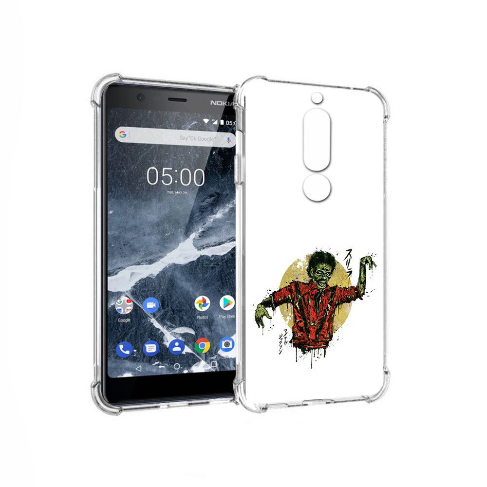 

Чехол MyPads Tocco для Nokia 5.1 Зомби (PT114144.121.89), Прозрачный, Tocco