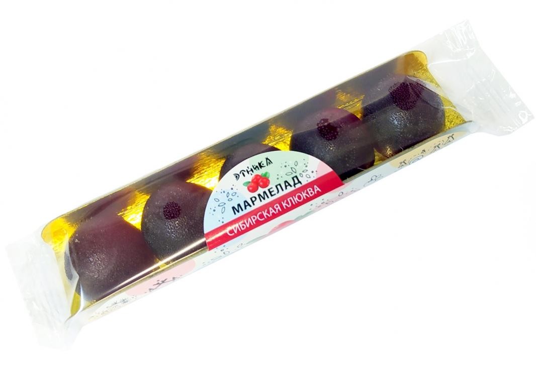 

Мармелад Этника Сибирская клюква 60 г