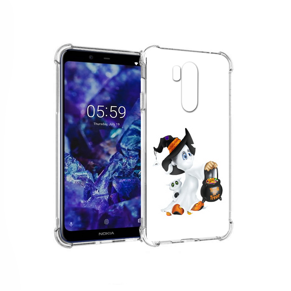 

Чехол MyPads Tocco для Nokia X7 Маленький призрак (PT123767.122.113), Прозрачный, Tocco