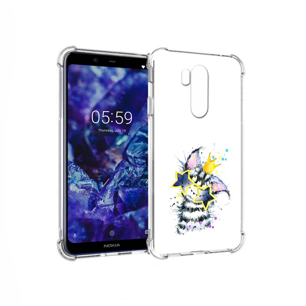 

Чехол MyPads Tocco для Nokia X7 Мартовский Нуся (PT123767.122.114), Прозрачный, Tocco