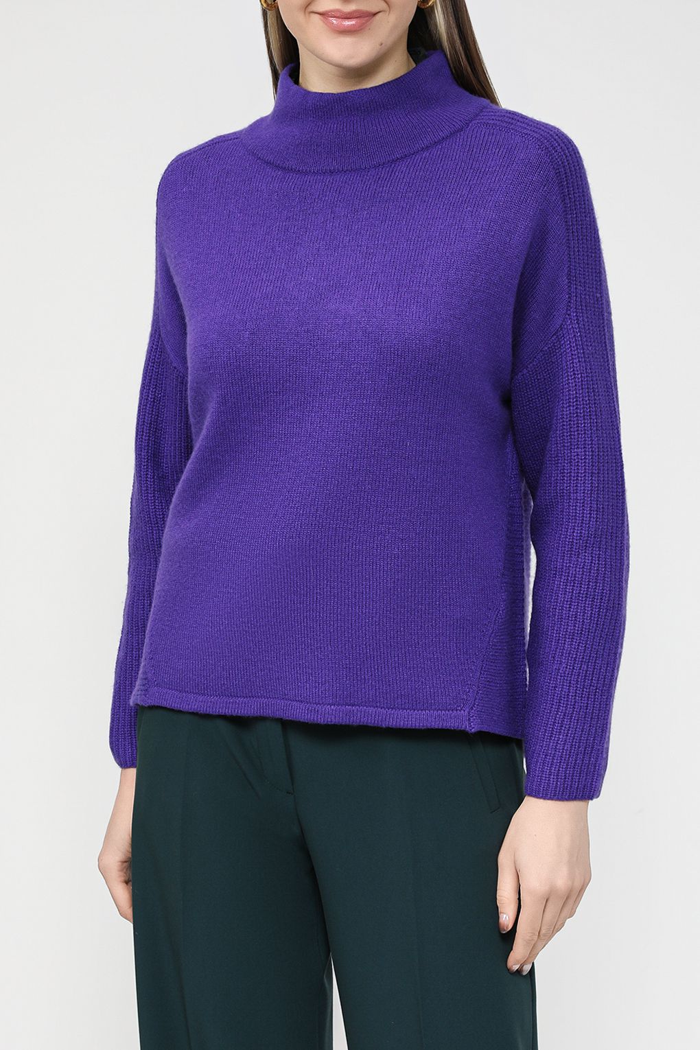 

Свитер женский Gerry Weber 170537-44726 фиолетовый 38, 170537-44726