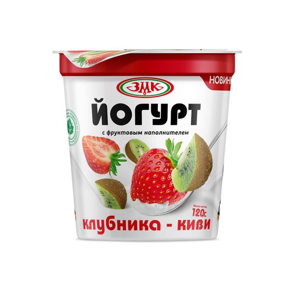 

Йогурт Очень важная корова фруктовый клубника-киви 2,2% БЗМЖ 120 г