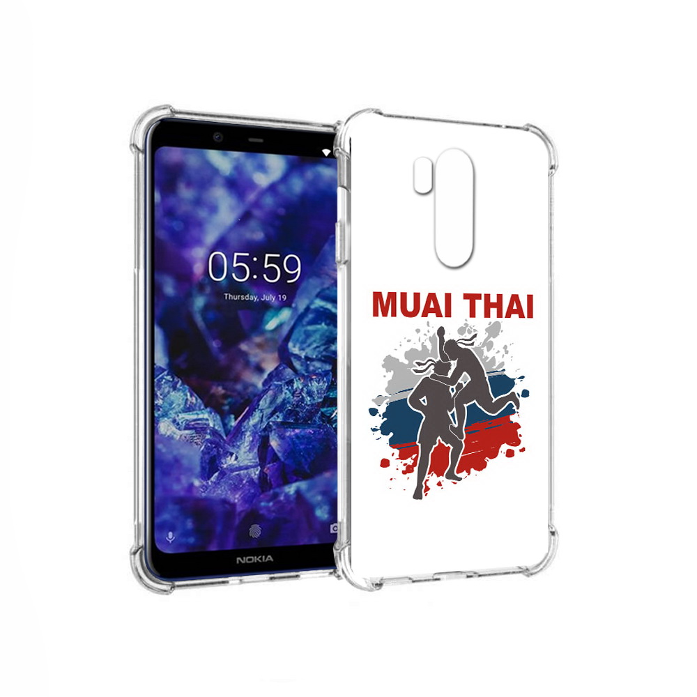 

Чехол MyPads Tocco для Nokia X7 Муайтай (PT123767.122.123), Прозрачный, Tocco