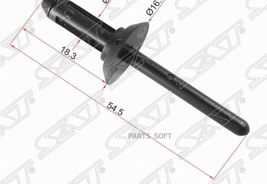 

SAT ST-M11059 Клипса обшивки CHRYSLER 1 шт. 1шт