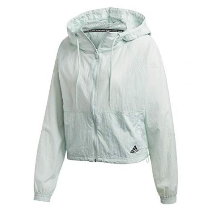 

Толстовка Adidas для женщин, на молнии, FR5128, Grntnt, L, FR5128