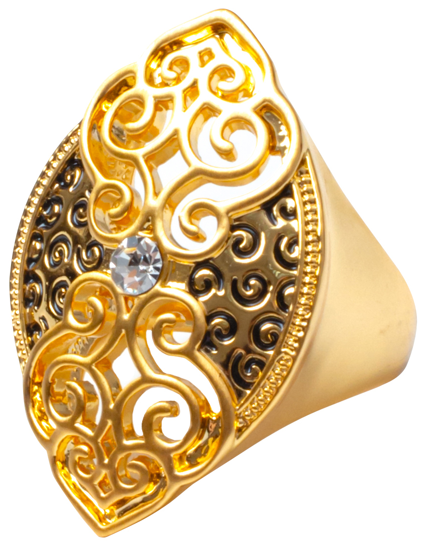 

Кольцо из бижутерного сплава с кристаллами WowMan Jewelry V067639R-802-18, V067639R-802-18